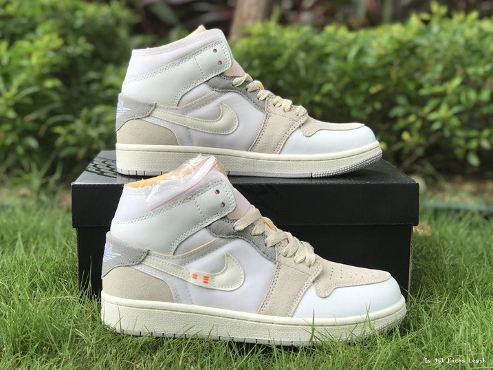 Out  DM9652-100 Inside SE Craft 1 Mid White Grey Jordan 1228